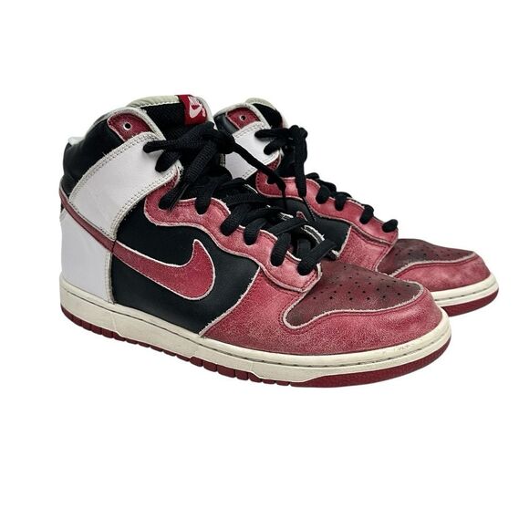 Nike SB Dunk High Pro Jason Voorhees Size 10 305050-062 Deep Red 2007 - Picture 1 of 10